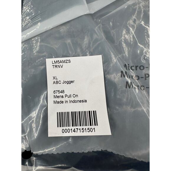 XL Lululemon ABC Men Jogger Pants True Navy New with Tags LM5AMZS Retail $128 - Picture 5 of 13